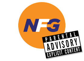 NFG Logo and Parental Advisory Sticker